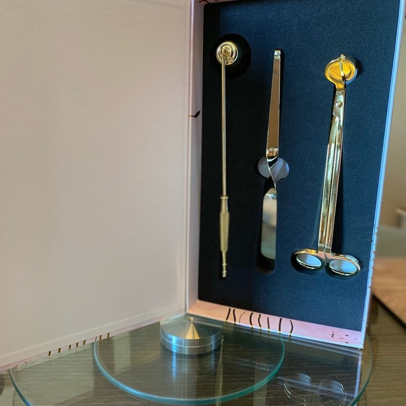 Huntington Home Blush and Metallic Candle Care Set - Picture 2 of 3